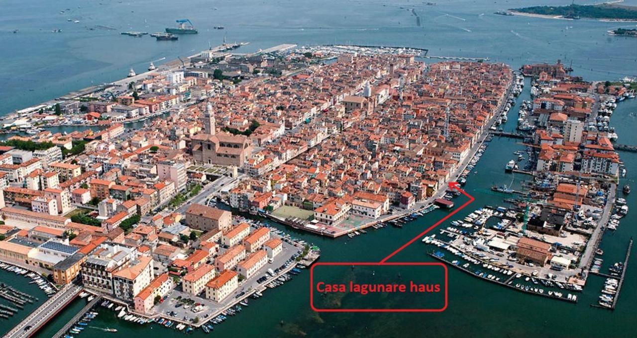 Casa Lagunare Haus Chioggia Esterno foto